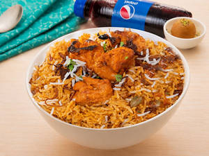 Chicken Tawa Pulao Combo