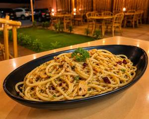 Garlic Spaghetti Pasta