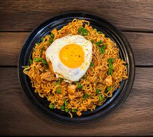 Egg chicken maggi