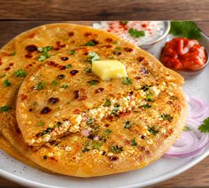Paneer paratha
