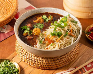 Veg Manchurian Noodles Bowl