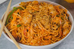 Chicken Burnt Garlic Noodles