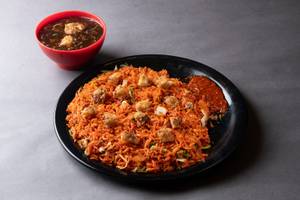 Veg Manchurian Fried Rice Bowl