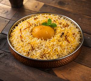 Desi Dum Aloo Biryani