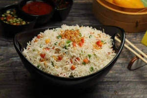 Veg Burnt Garlic Fried Rice
