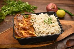 Kadhai Paneer + Jeera Rice