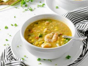 Prawn Sweet Corn Soup