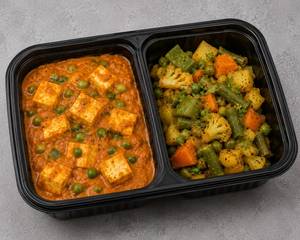 Matar Paneer With Mixed Veg