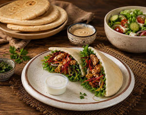 Smoky Zatar Chicken Pita Pocket