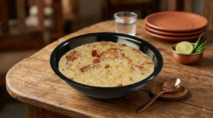 Malabar Dum Biriyani Lite(1 Piece Chicken) & Raitha/pickle Bowl