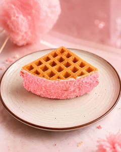 Cotton Candy Waffle