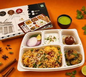 Kolkata Biryani with Kebab Thali