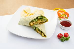 Smoky Paneer Tikka Wrap