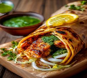 Chicken noorani kawab roll