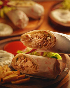 Hummus Shawarma Roll