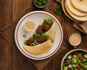 Veg Kebab Pita Pocket