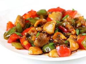 Mushroom In Chilli Sauce