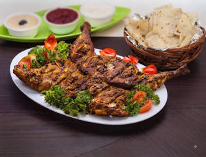 Classic BBQ Chicken(full) + 8 Rumali