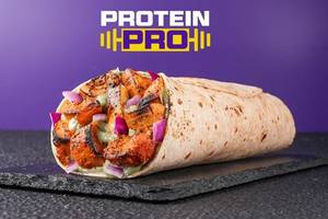 Protein Pro Tandoori Soya Chaap Wrap
