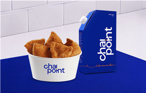Masala Chai - Miniflask + Mini Samosa Binge Pack (5 Pcs) 