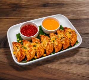 Corn Cheese Fry Momo