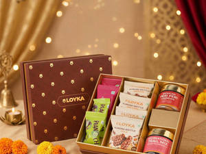 Loyka Espresso Brown Gift Box