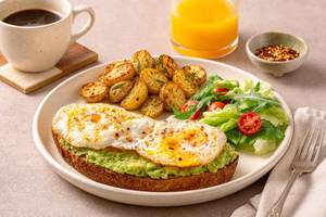 Fried Egg & Avocado Toast