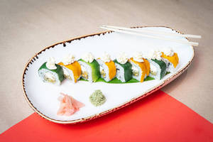 Zucchini & Herb Cream Cheese Roll