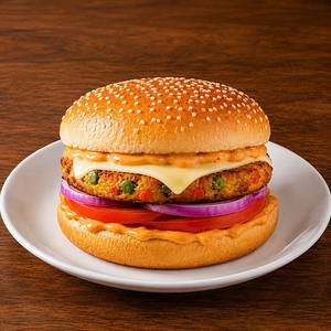 Veg Cheese Burger