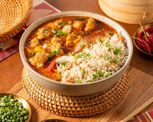 Schezwan Chicken Rice Bowl
