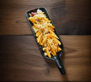 Double cheese french fries