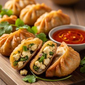 Paneer Momos Fried [5 Pieces]