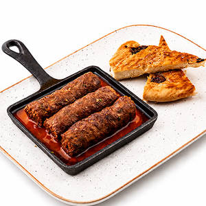 Mutton Seekh Kebab, Kashmiri Roti