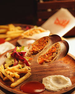 Spicy Shawarma Roll