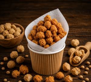 Crispy soybean popcorn