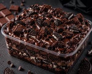 Oreo Chocolate Brownie Fudge