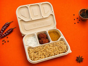 Box Chicken Kebab Biryani