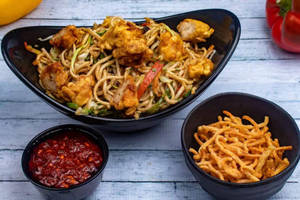 Chicken Manchurian Noodles