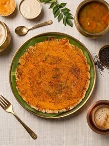 Ghee Podi Onion Uttapam