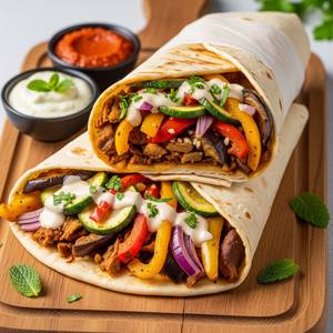 Veg shawarma