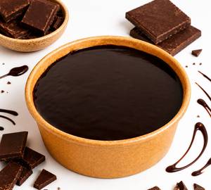 Plain Dark Chocolate Cake Bowl