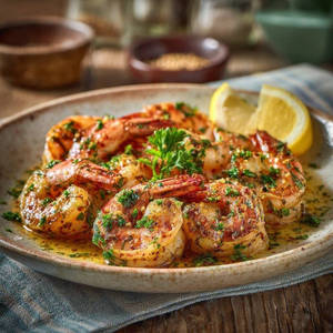 Butter Garlic Prawns