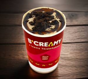 Nutella brownie thickshake
