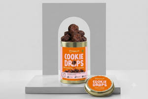 Strawberry Dark Choc Cookie Drops