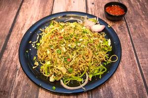 Veg Manchurian Noodles