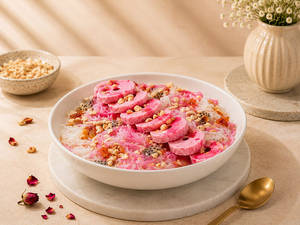 Gulabi Gulkand Falooda Ice Cream Sundae - (240 Ml)