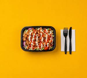 Chicken open shawarma