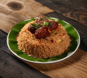 Chicken Joint Pulao 1Pc - 650Ml