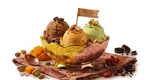 (Coffee-Pista-Butterscotch) 3-Scoops Lazza Spl Premium Ice Cream