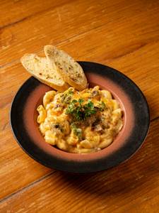 Mac-n-cheese With Broccoli And Truffle Oil